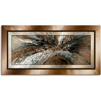 Artland Wandbild "Gold Abstrakt 1", Gegenstandslos, (1 St.), als Alubild, Outdoorbild, Leinwandbild, Poster in verschied. Größen von Artland