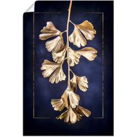 Artland Wandbild "Goldener Gingko", Blätterbilder, (1 St.) von Artland