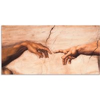 Artland Wandbild "Hände", Religion, (1 St.), als Alubild, Outdoorbild, Leinwandbild, Poster, Wandaufkleber von Artland