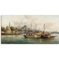 Artland Wandbild "Handelsschiffe vor Hagia Sophia", Boote & Schiffe, (1 St.) von Artland