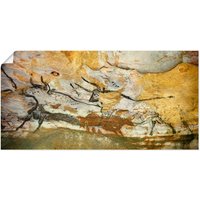 Artland Wandbild "Höhle von Lascaux Stiere", Wildtiere, (1 St.), als Leinwandbild, Poster, Wandaufkleber in verschied. Größen von Artland