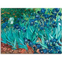 Artland Leinwandbild "Iris (Schwertlilien). 1889", Blumen, (1 St.) von Artland
