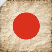 Artland Wandbild "Japanische Flagge Japan Symbol", Zeichen, (1 St.) von Artland