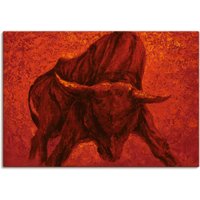 Artland Wandbild "Katalanischer Stier", Wildtiere, (1 St.) von Artland