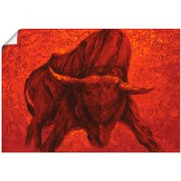 Artland Wandbild "Katalanischer Stier", Wildtiere, (1 St.) von Artland