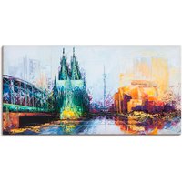 Artland Wandbild "Köln Skyline", Deutschland, (1 St.) von Artland