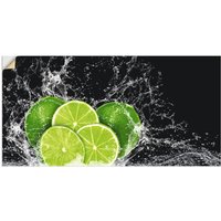 Artland Wandbild "Limone mit Spritzwasser", Obst Bilder, (1 St.) von Artland