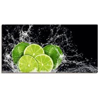 Artland Wandbild "Limone mit Spritzwasser", Obst Bilder, (1 St.) von Artland