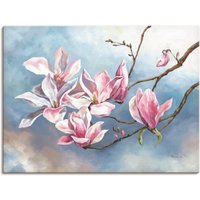 Artland Wandbild "Magnolienzweig", Blumen, (1 St.) von Artland