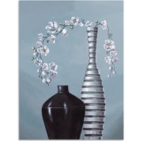 Artland Wandbild "Metallische Vasen", Vasen & Töpfe, (1 St.) von Artland