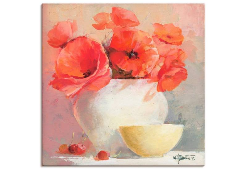 Artland Wandbild Mohn III, Blumen (1 St), als Leinwandbild, Poster in verschied. Größen von Artland