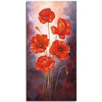 Artland Wandbild "Mohn V", Blumen, (1 St.) von Artland