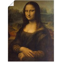 Artland Wandbild "Mona Lisa. Um 1503", Porträts, (1 St.), als Leinwandbild, Poster in verschied. Größen von Artland