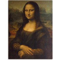 Artland Wandbild "Mona Lisa. Um 1503", Porträts, (1 St.) von Artland