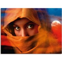 Artland Wandbild "Muslimische Mädchen Augen", Bilder von Frauen, (1 St.) von Artland