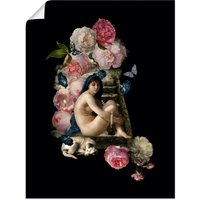 Artland Poster "Nackte Venus mit Hund", Gottes Bilder, (1 St.) von Artland