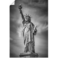 Artland Poster "New York City Freiheitsstatue II", Bilder von Amerika, (1 St.) von Artland