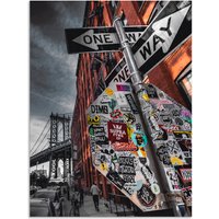 Artland Wandbild "New York Street Fotografie", Amerika, (1 St.) von Artland