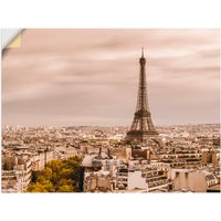 Artland Wandbild "Paris Eiffelturm I", Frankreich, (1 St.) von Artland