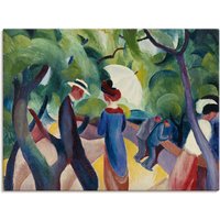 Artland Wandbild "Promenade. 1913", Gruppen & Familien, (1 St.) von Artland