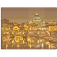 Artland Leinwandbild "Rom Petersdom", Italien, (1 St.) von Artland