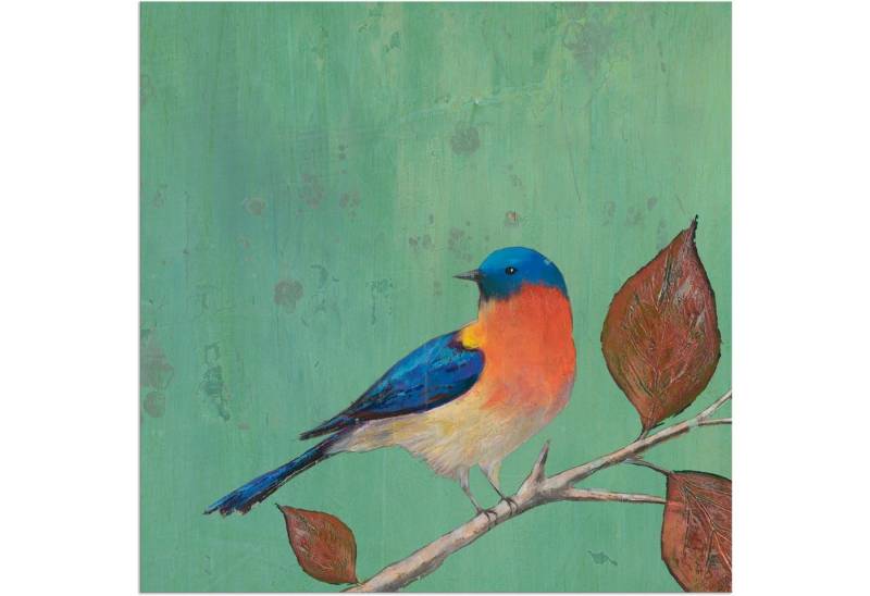 Artland Alu-Dibond-Druck Ruhefluss II, Vögel (1 St), für Innen- und Außenbereich geeignet, Outdoorbild von Artland