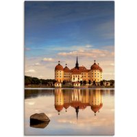 Artland Leinwandbild "Schloss Moritzburg", Gebäude, (1 St.) von Artland