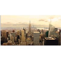 Artland Wandbild "Skyline Manhattan - New York", Amerika, (1 St.) von Artland