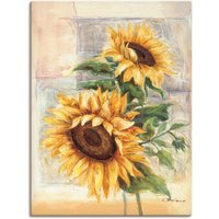 Artland Wandbild "Sonnenblumen II", Blumen, (1 St.) von Artland