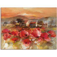 Artland Wandbild "Toskana Romantic II", Blumen, (1 St.) von Artland