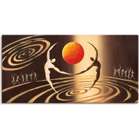 Artland Wandbild "Über dem Universum", Paar, (1 St.), als Alubild, Outdoorbild, Leinwandbild, Wandaufkleber, versch. Größen von Artland