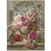 Artland Wandbild "Vase mit Blumen.", Arrangements, (1 St.) von Artland
