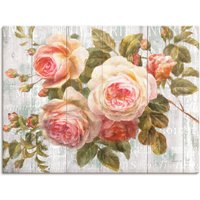 Artland Wandbild "Vintage Rosen auf Holz", Blumen, (1 St.), als Leinwandbild, Poster, Wandaufkleber in verschied. Größen Artland Wandbild "Vintage Rosen auf Holz", Blumen, (1 St.), als Leinwandbild, Poster, Wandaufkleber in verschied. Größen von Artland