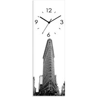 Artland Wanduhr "Flatiron Building New York", wahlweise mit Quarz- oder Funkuhrwerk, lautlos ohne Tickgeräusche von Artland