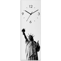 Artland Wanduhr "Freiheitsstatue - New York", wahlweise mit Quarz- oder Funkuhrwerk, lautlos ohne Tickgeräusche von Artland
