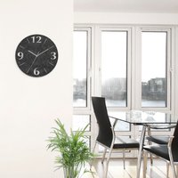 Artland Wanduhr "Granit-Gestein-Anthrazit" wahlweise mit Quarz- oder Funkuhrwerk, lautlos ohne Tickgeräusche Artland Wanduhr "Granit-Gestein-Anthrazit" wahlweise mit Quarz- oder Funkuhrwerk, lautlos ohne Tickgeräusche von Artland