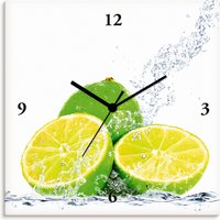 Artland Wanduhr "Limette mit Spritzwasser" von Artland