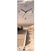 Artland Wanduhr "Nordseestrand auf Langeoog - Steg Sepia" wahlweise mit Quarz- oder Funkuhrwerk, lautlos ohne Tickgeräusche Artland Wanduhr "Nordseestrand auf Langeoog - Steg Sepia" wahlweise mit Quarz- oder Funkuhrwerk, lautlos ohne Tickgeräusche von Artland
