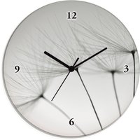 Artland Wanduhr "Pusteblumen-Samen" wahlweise mit Quarz- oder Funkuhrwerk, lautlos ohne Tickgeräusche von Artland