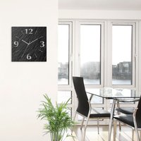 Artland Wanduhr "Schiefer" wahlweise mit Quarz- oder Funkuhrwerk, lautlos ohne Tickgeräusche von Artland