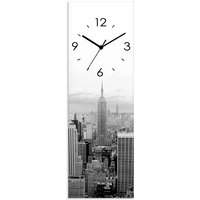 Artland Wanduhr "Skyline Manhattan" wahlweise mit Quarz- oder Funkuhrwerk, lautlos ohne Tickgeräusche von Artland