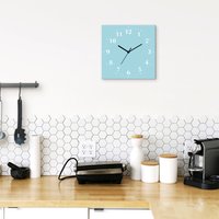 Artland Wanduhr "Uni Trendfarben" wahlweise mit Quarz- oder Funkuhrwerk, lautlos ohne Tickgeräusche von Artland