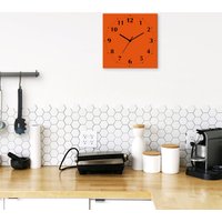 Artland Wanduhr "Uni Trendfarben" wahlweise mit Quarz- oder Funkuhrwerk, lautlos ohne Tickgeräusche von Artland