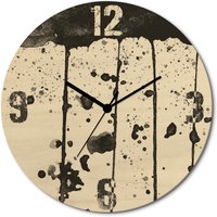Artland Wanduhr "Zeitsprenkler", wahlweise mit Quarz- oder Funkuhrwerk, lautlos ohne Tickgeräusche von Artland