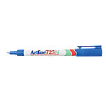 Artline 725N Rundspitze Permanentmarker Extra Fein Rundspitze 0,4 mm Blau Nachfüllbar Wasserbeständig 12 Stück von Artline