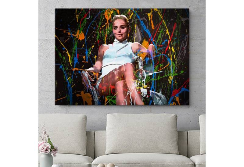 Artmazing Leinwandbild Color Of Basic Instinct, XXL Leinwand 120x80, Poster & Kunstdrucke, Color Of Basic Instinct von Artmazing