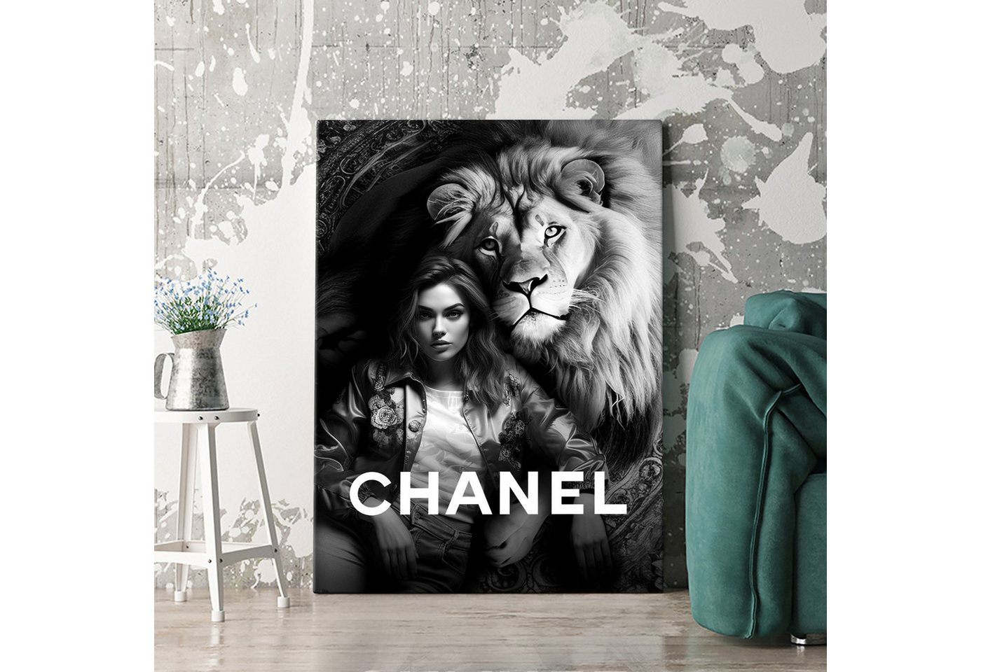 Artmazing Leinwandbild Löwen Grazie, XXL Leinwand 120x80, Poster & Kunstdrucke, Brands, Löwen Grazie Artmazing Leinwandbild Löwen Grazie, XXL Leinwand 120x80, Poster & Kunstdrucke, Brands, Löwen Grazie von Artmazing