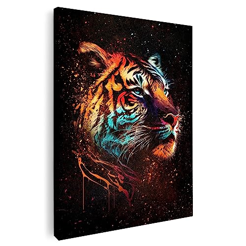 Artmazing | Tiger Bild Bunt | Bild Tiger Leinwand | Pop Art Bilder | Tigerbilder Modern | Poster & Kunstdrucke | Wandbild Tiger Deko XXL | Bild Hochformat | Tiger Bilder | Bild XXL | Wanddeko Poster Artmazing | Tiger Bild Bunt | Bild Tiger Leinwand | Pop Art Bilder | Tigerbilder Modern | Poster & Kunstdrucke | Wandbild Tiger Deko XXL | Bild Hochformat | Tiger Bilder | Bild XXL | Wanddeko Poster von Artmazing