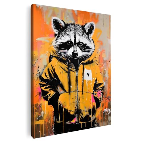 Artmazing | Waschbär Racoon Bild bunt | S-Art Bilder | Waschbär Racoon Bilder Modern | Coole Wandbilder Wohnzimmer | Wandbild Waschbär Racoon Deko XXL | Bild Leinwand XXL | buntes Poster für Wand Artmazing | Waschbär Racoon Bild bunt | S-Art Bilder | Waschbär Racoon Bilder Modern | Coole Wandbilder Wohnzimmer | Wandbild Waschbär Racoon Deko XXL | Bild Leinwand XXL | buntes Poster für Wand von Artmazing