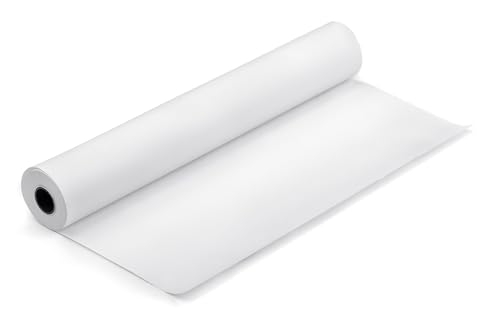 Weiße Papierrolle (40 cm x 10 m) zum Zeichnen und Malen: vielseitig und robust, ideal zum Zeichnen und Basteln von Artnova